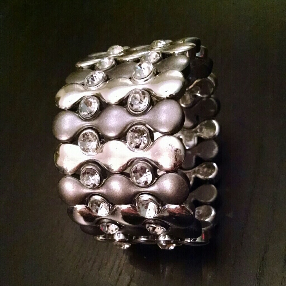 Two-tone Silver Women's Bracelet